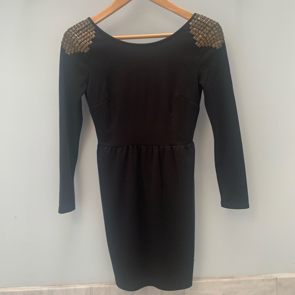 🦋Urban Outfitters beaded shoulder mini dress